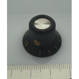 Potansiyometre Kafası Düğmesi 6mm Vidalı Numaralı Pot Kafası 22mm