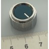 Potansiyometre Kafası Düğmesi 6mm Vidalı Metalik Metal Tip Pot Kafası 21mm