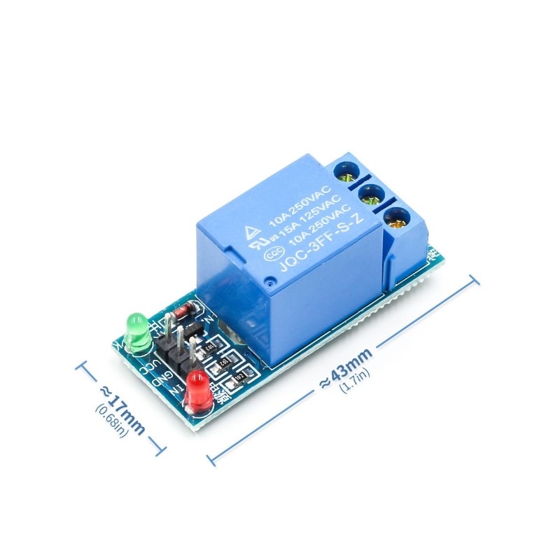 12v Tekli Röle Modül 1CH 1kanal ışıklı 12v Tekli Röle Modül 1CH 1kanal ışıklı