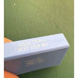 0.22mf 220nf AC kondansatör Kablolu Kondansatör 22mm 275vac
