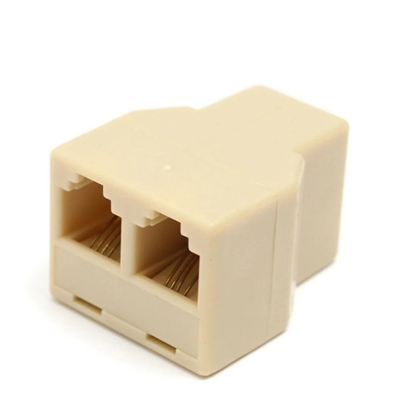 Rj11 2li Telefon Hat Dağıtıcı Çoklayıcı Splitter