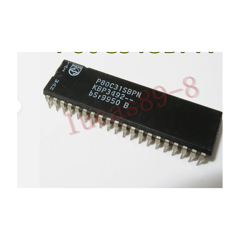 Philips P80C31SBPN DIP-40 8-bit Microcontrollers MCU 80C51 128B 16MHZ ROMLESS