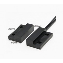 Kablolu Reed Röle Sensör Mıknatısı Sadece Mıknatıs Kısmı 23x14mm