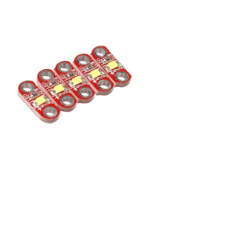 Arduino LilyPad LED Modülü  Beyaz Kırmızı Kartlı, Dikilebilir 5adet