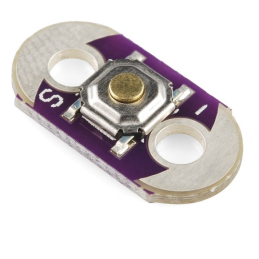 LilyPad Buton Modülü Ortası Basmalı Dikilebilir Switch Board