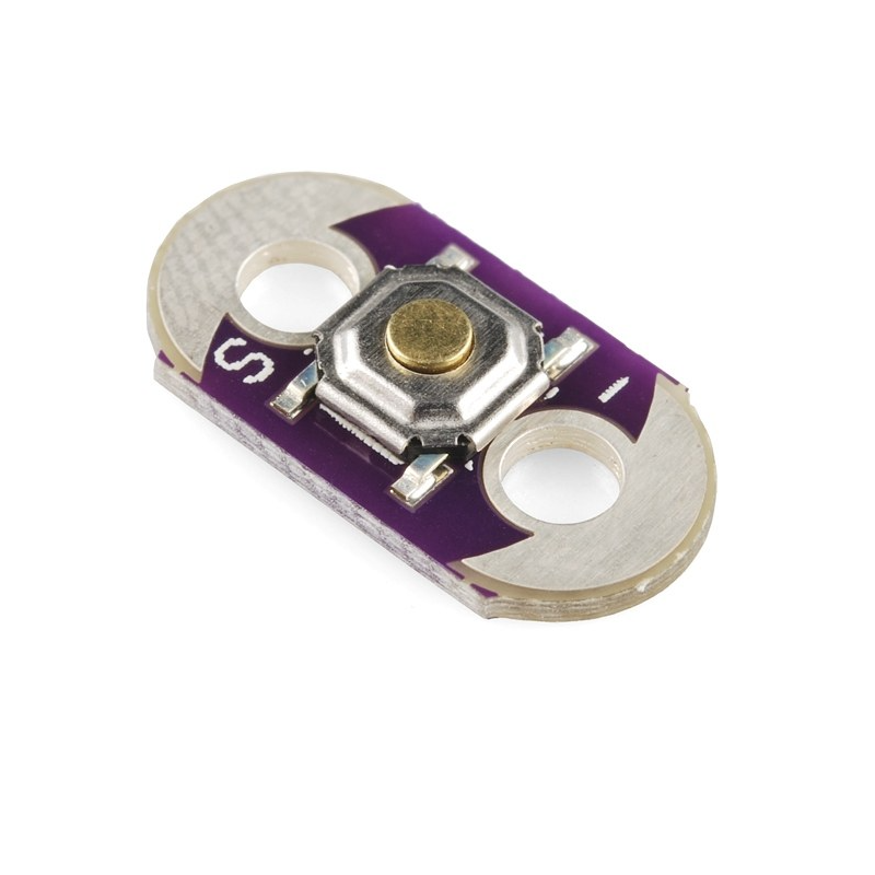 LilyPad Buton Modülü Ortası Basmalı Dikilebilir Switch Board