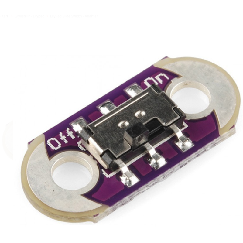 LilyPad Anahtar Modülü (Dikilebilir Aç/Kapa Switch)