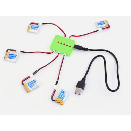 5li 1S 3.7V LiPo Pil USB Şarj Aleti Syma X5C Losi Molex 51005 Walkera Uyumlu Drone Şarj Cihazı