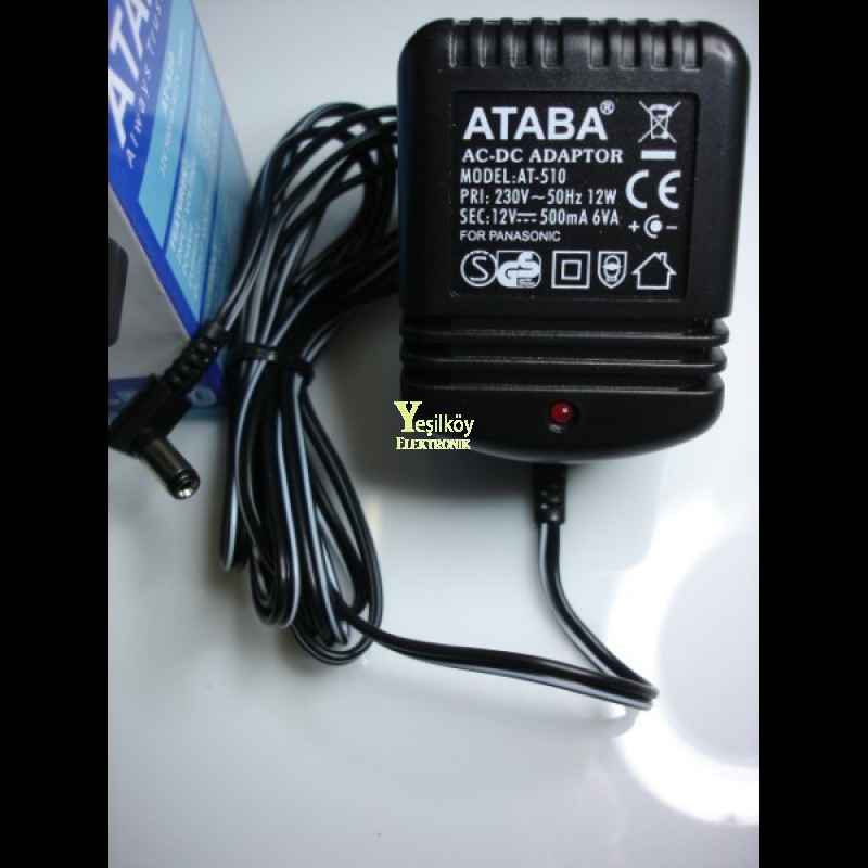 Ataba 12v 500ma adaptör Ataba 12v 500ma adaptör