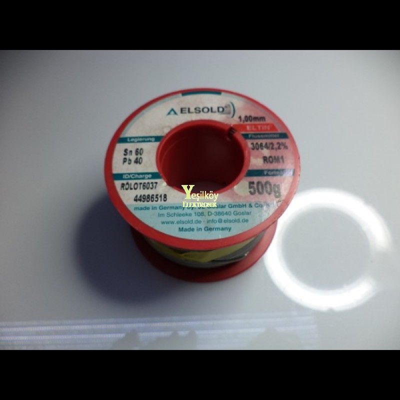 Elsold 500gr alman lehim teli Elsold 500gr alman lehim teli