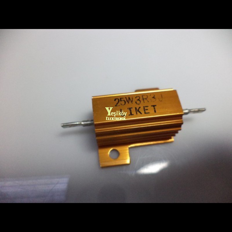 3.3R 25w metal direnç 3.3R 25w metal direnç