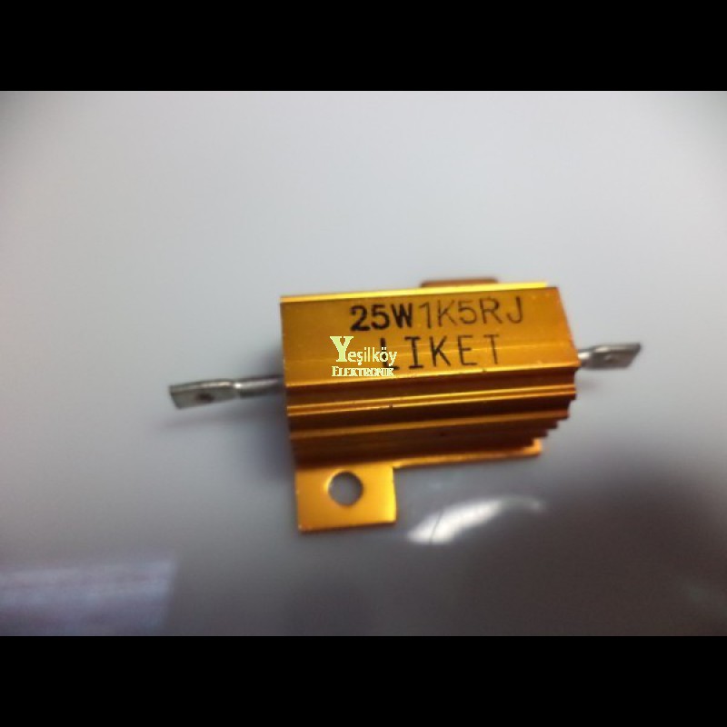 1.5k 25w metal direnç 1.5k 25w metal direnç