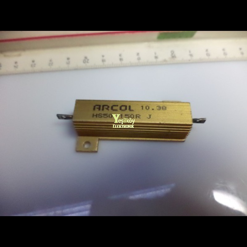 150R 50w metal direnç 150R 50w metal direnç