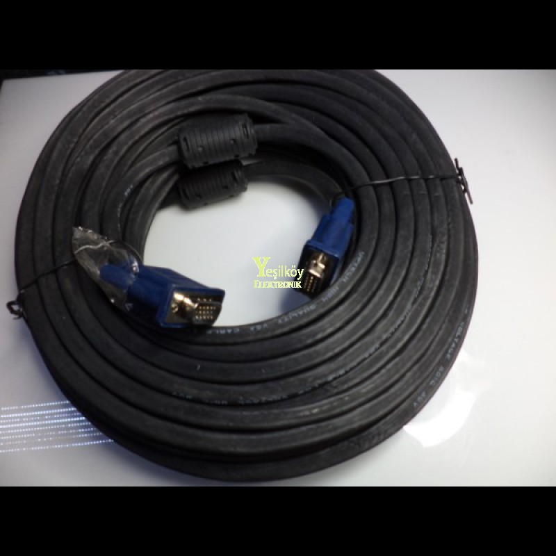 20m vga kablo erkek erkek 20m vga kablo erkek erkek