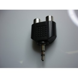 2RCA - 3.5mm stereo dönüştürücü