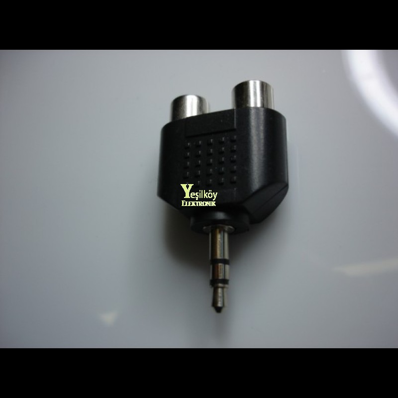 2RCA - 3.5mm stereo dönüştürücü 2RCA - 3.5mm stereo dönüştürücü