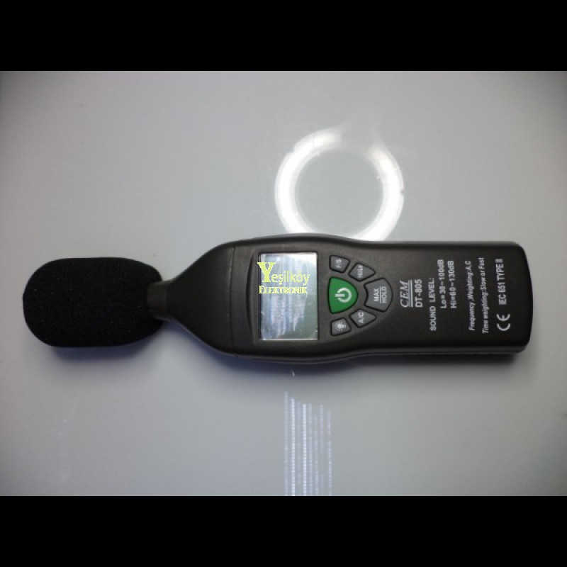 Cem dt-805 ses şiddeti ölçer Cem dt-805 ses şiddeti ölçer