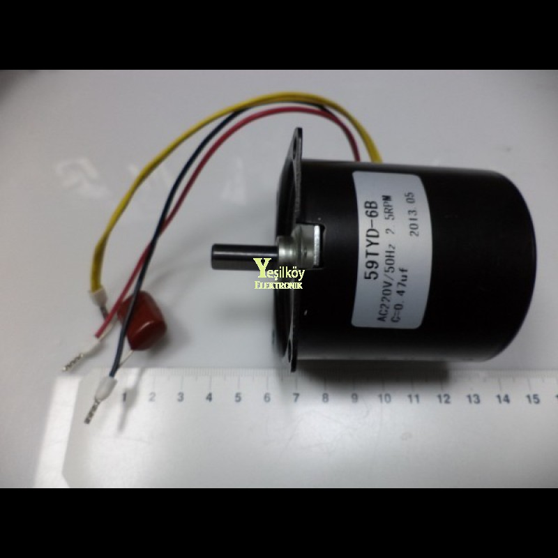 220v 2.5 devir motor 220v 2.5 devir motor