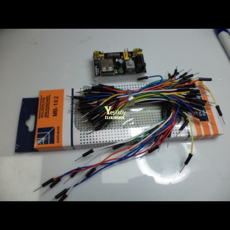 Breadboard güç modülü seti Breadboard güç modülü seti