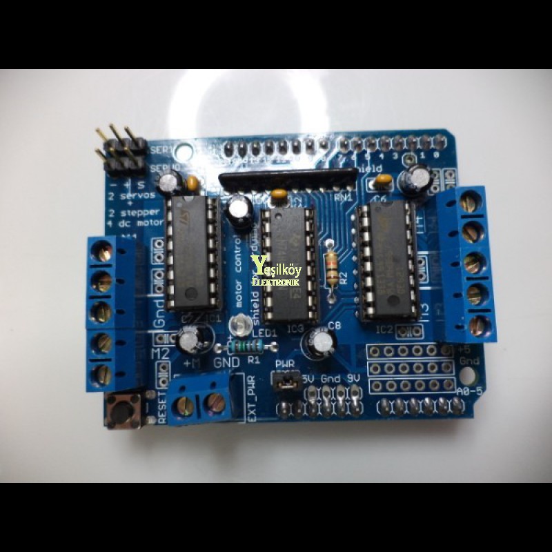 L293d motor sürücü modül L293d motor sürücü modül
