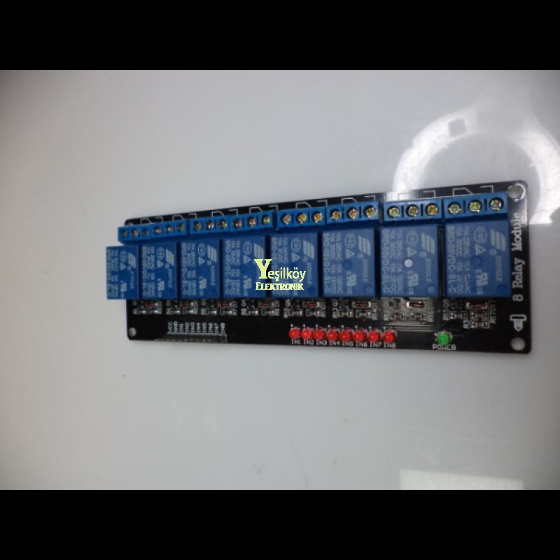 5v 8 röleli modül ledli 5v 8 röleli modül ledli