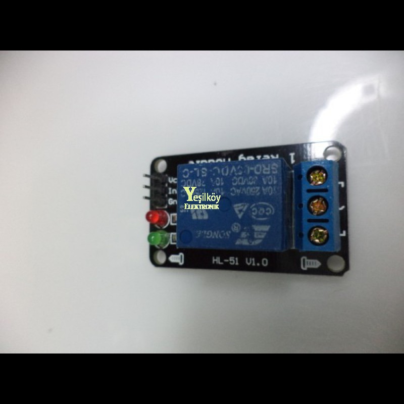 5v tek röleli modül ledli 5v tek röleli modül ledli