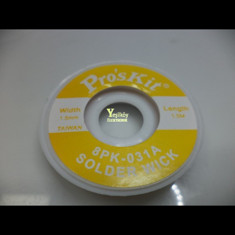 Proskit 1.5mm lehim çekme teli Proskit 1.5mm lehim çekme teli