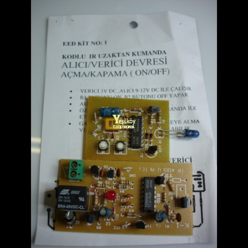 uzaktan kumanda alıcı verici devresi uzaktan kumanda alıcı verici devresi