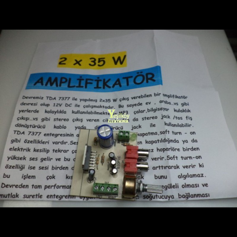 2x35w amfi devresi 2x35w amfi devresi