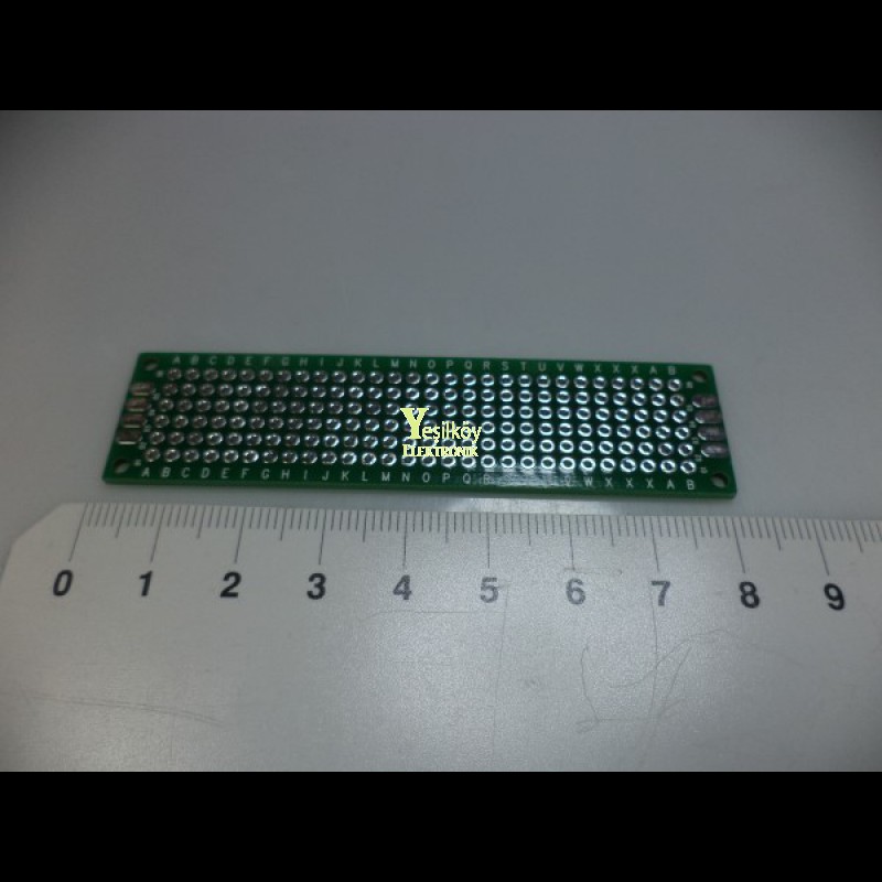 2x8 çift yüzlü delikli pertinaks 2x8 çift yüzlü delikli pertinaks