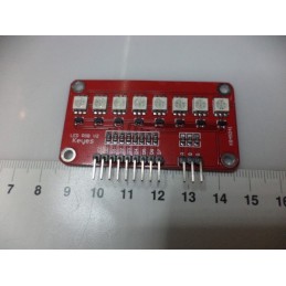 8 RGB Ledli Arduino Modülü