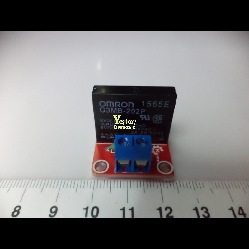 OMRON Röleli Solid State Röle Modülü Arduino 1KANAL SSR 5volt