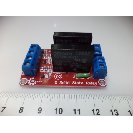 OMRON Röleli Solid State Röle Modülü Arduino 2KANAL SSR 5volt
