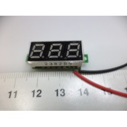 mini 3.5-30v voltmetre