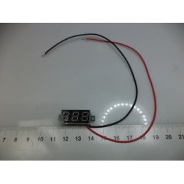 mini 3.5-30v voltmetre
