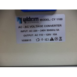 1100watt 220v 110v Çevirici Adaptör