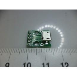 2.54mm Pin Header Micro Usb Çevirici