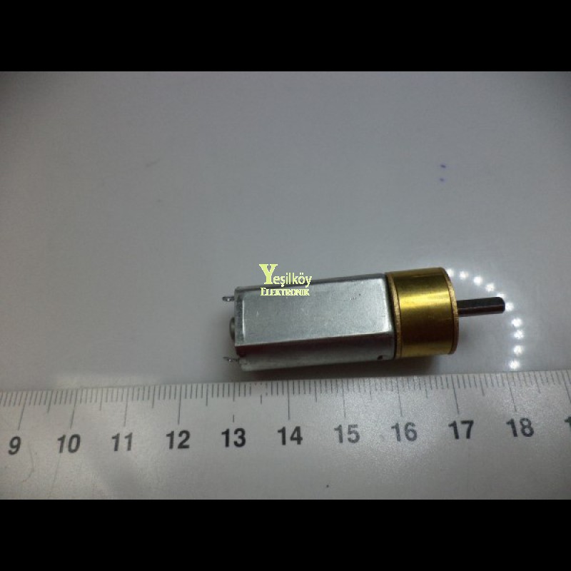12v 16mm 1000rpm Redüktörlü Motor 12v 16mm 1000rpm Redüktörlü Motor
