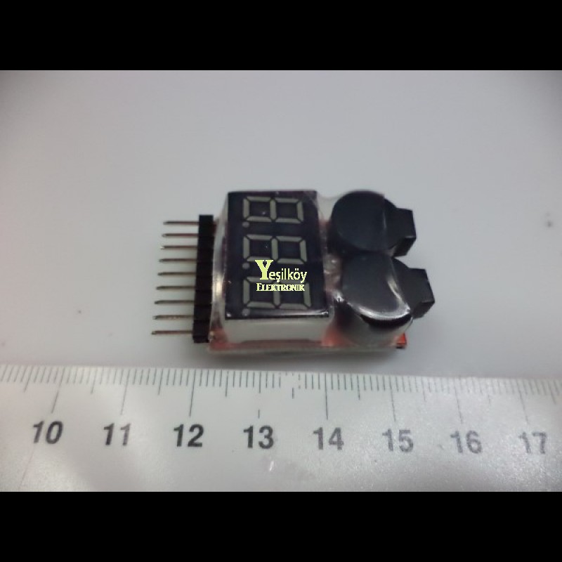 1-8s Lipo Pil Test Aleti 1-8s Lipo Pil Test Aleti