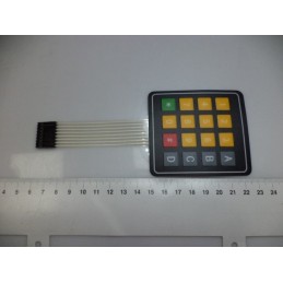 4x4 Keypad Sarı Renkli