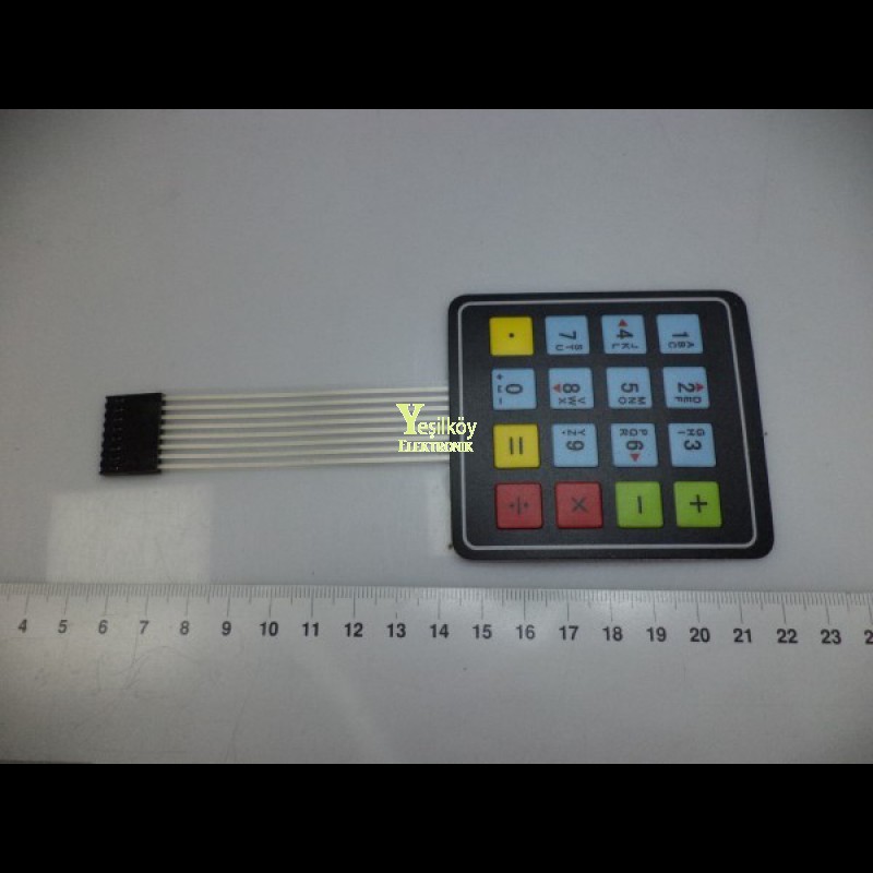 4x4 Keypad Matematiksel 4x4 Keypad Matematiksel