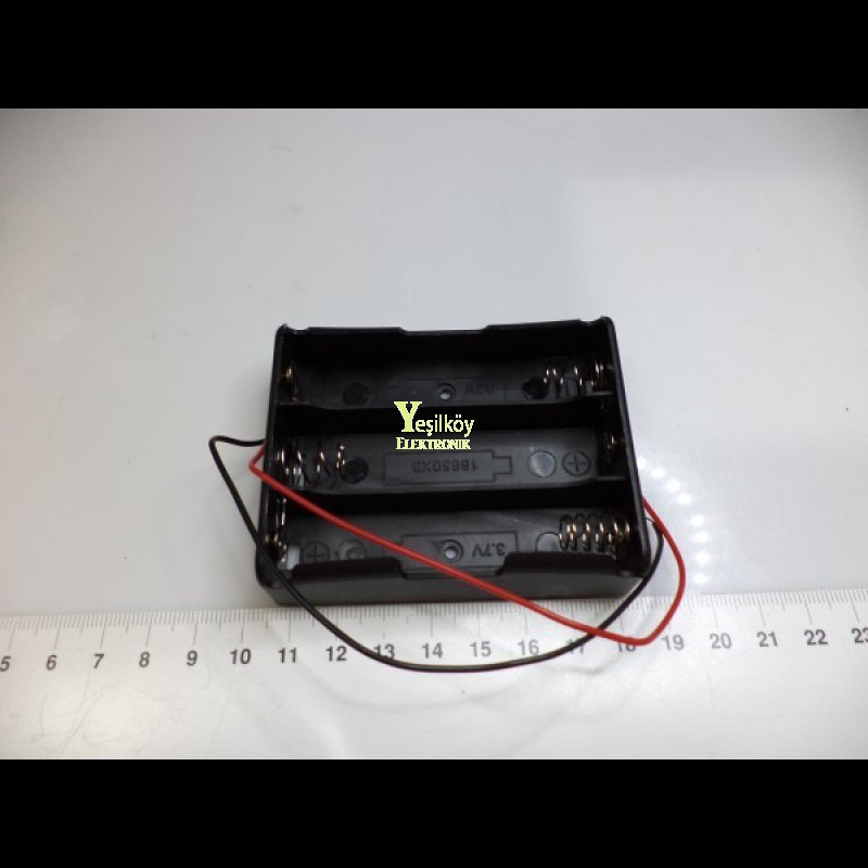 18650 3lü Pil Yuvası 18650 3lü Pil Yuvası