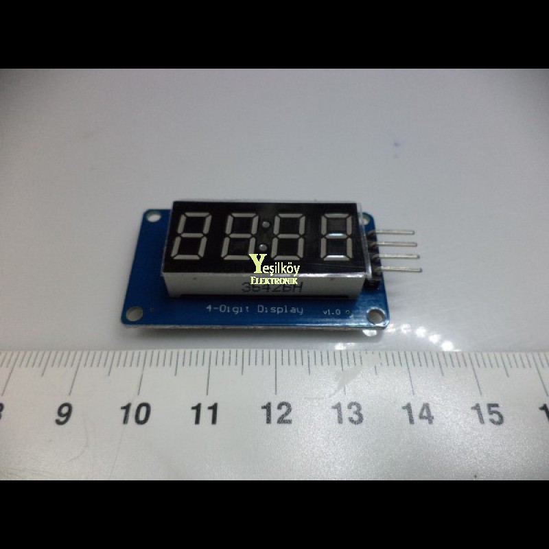 TM1637 Led Saat Display Modülü