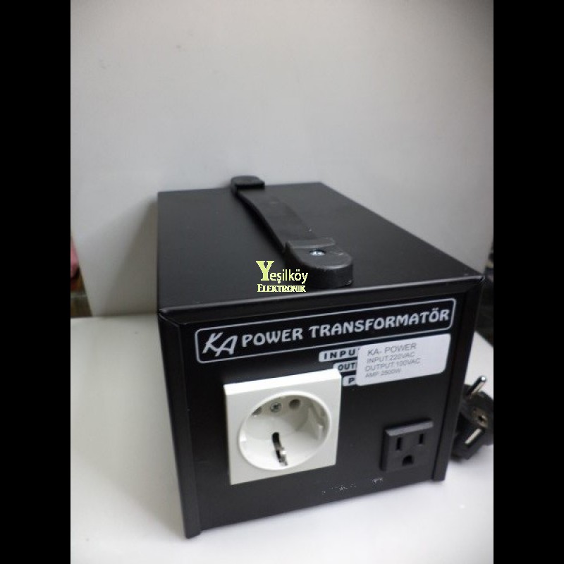 100volt 2500watt Japonya Dönüştürücü 100volt 2500watt Japonya Dönüştürücü