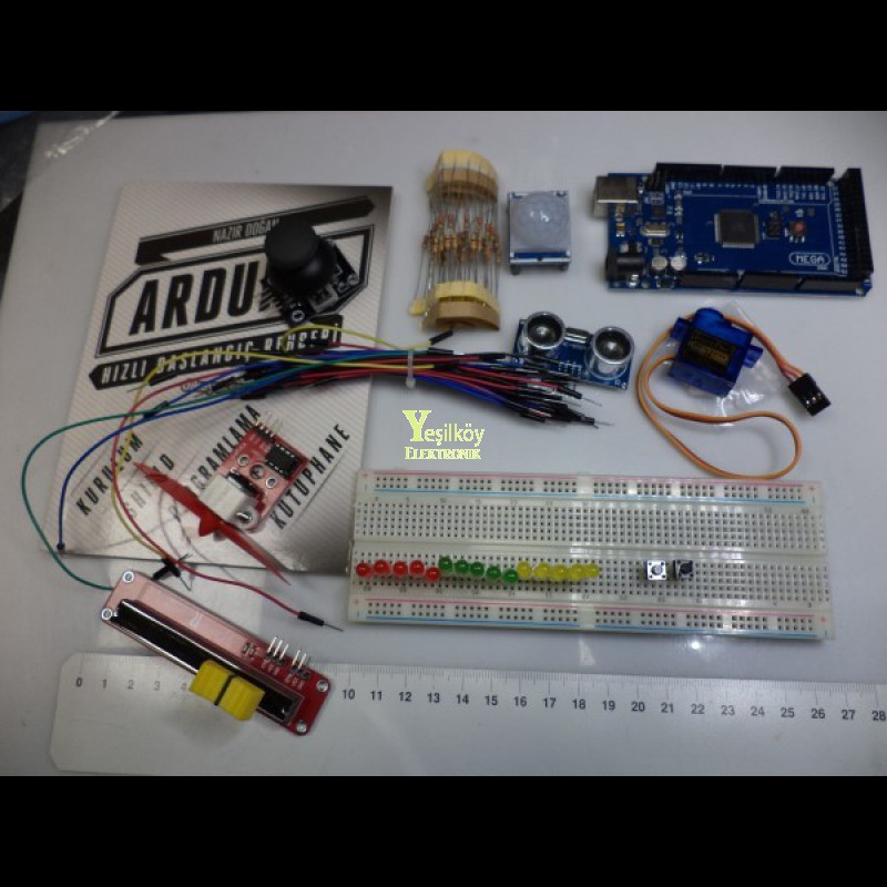 Arduino Mega 2560 R3 Kitaplı Set07 Arduino Mega 2560 R3 Kitaplı Set07