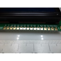 2x16 mavi karakter lcd