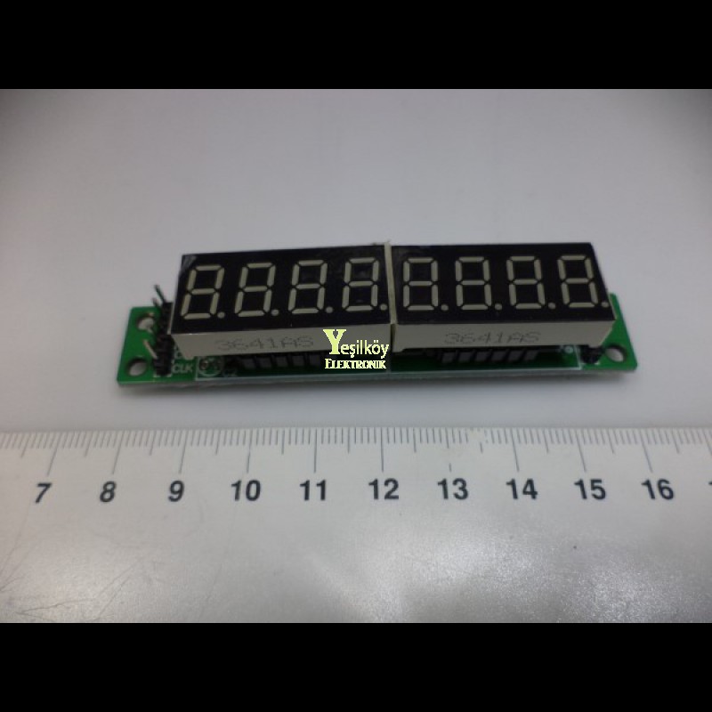 Max7219 8li 7 Segment Display Modülü Max7219 8li 7 Segment Display Modülü