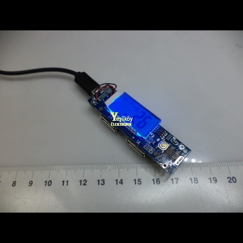 PowerBank 18650 Şarj Modülü PowerBank 18650 Şarj Modülü