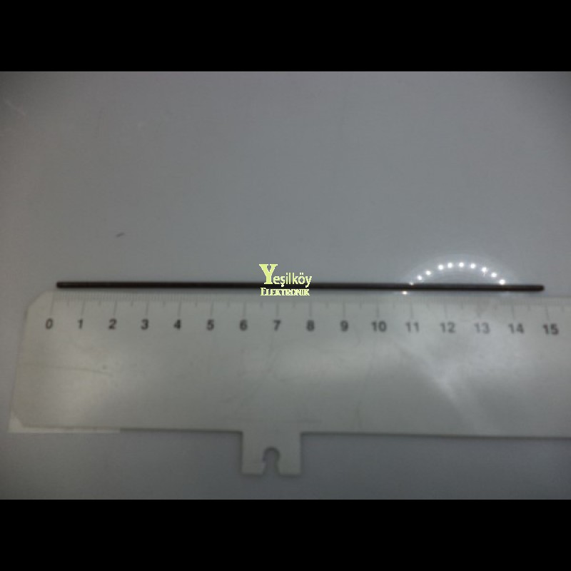 2x150mm Düz Şaft Mil Tekerlek Mili Hobi Maker Şaftı