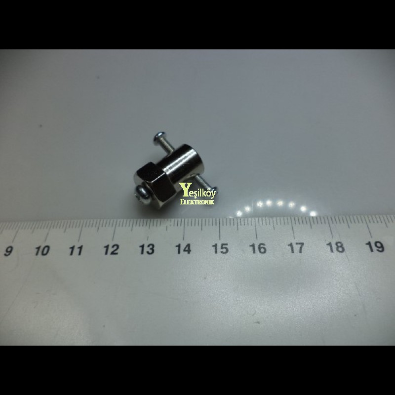 3mm Hex Kısa Kaplin 3mm Hex Kısa Kaplin